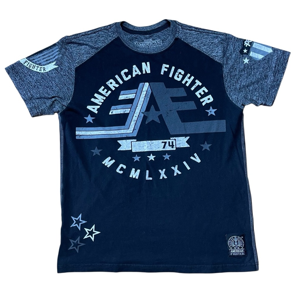 American Fighter by Affliction Athletic Graphic T-Shirt Size Medium Tee